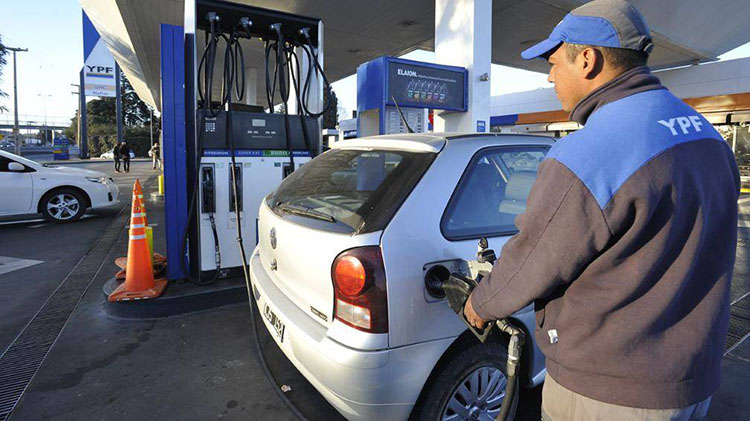 Aumento de combustible