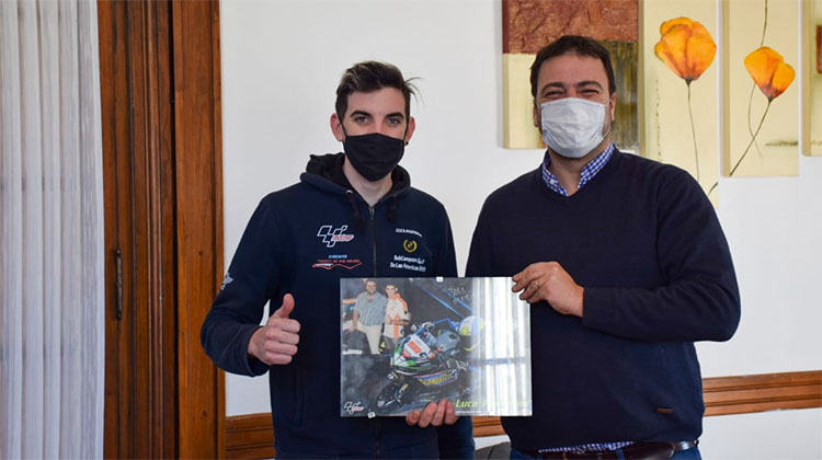 ​Barroso recibió a Luca Pastorino