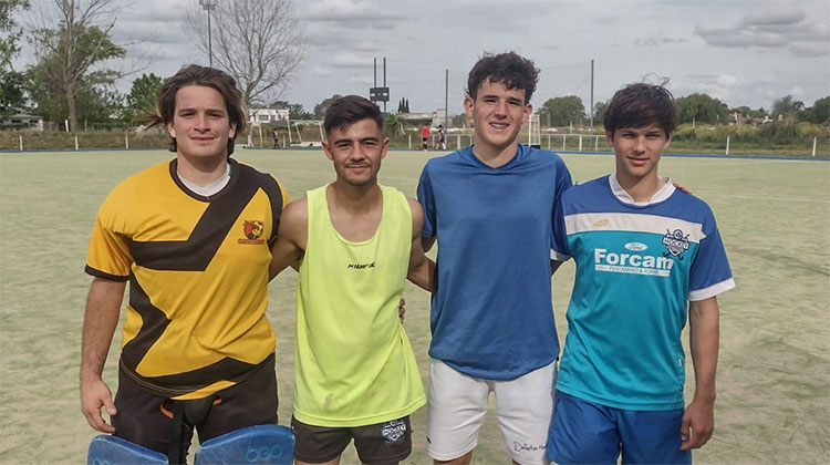 ​Cuatro jugadores del Hockey Masculino de San Martín integran la Selección del Centro