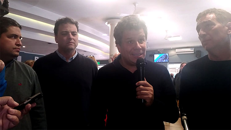 Manes y Santilli pasaron por 9 de Julio en la recta final de la campa&ntilde;a