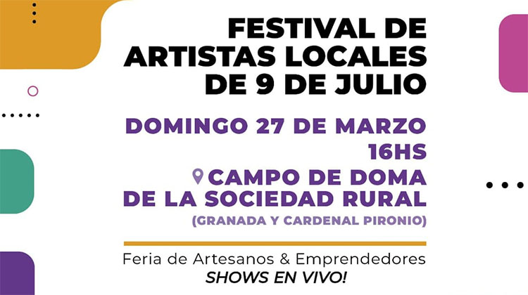 ​Festival de artistas locales