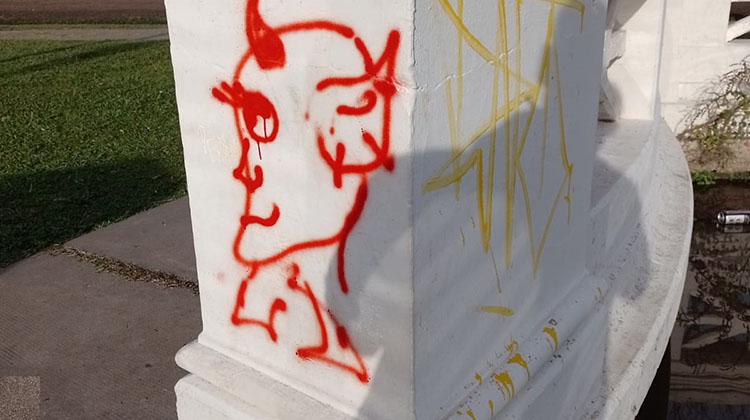 ​Nuevos actos de vandalismo en el Parque