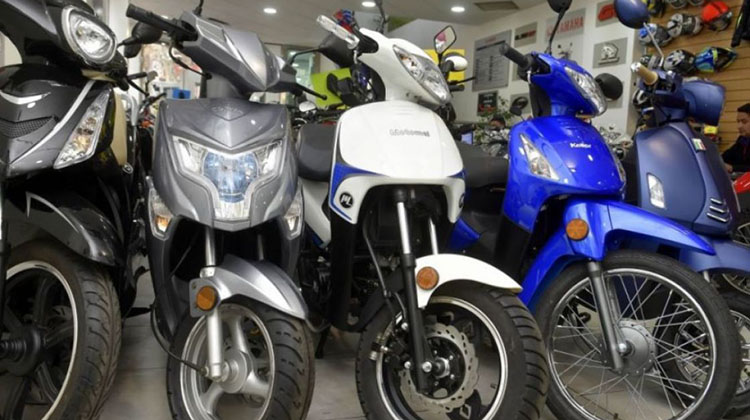 Aumentan las ventas de motos usadas