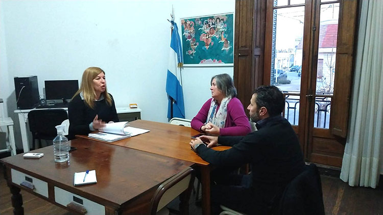 FdT  se reunieron con la Inspectora Jefa Distrital