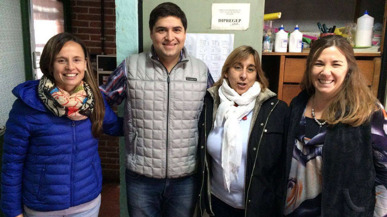 Zuccari visit&oacute; Quiroga