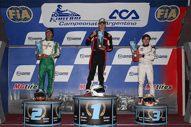 Santiago Baztarrica Bi-Campeón Argentino de Karting 