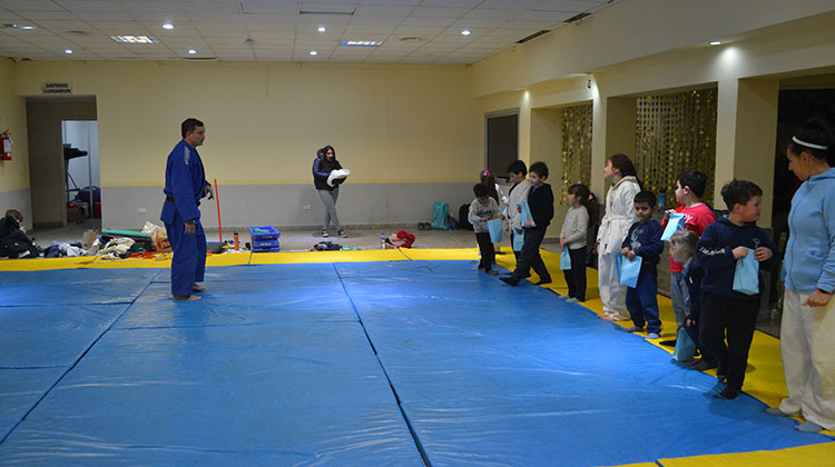 San Martin organiza su 4to Encuentro Provincial de judo de menores y adultos