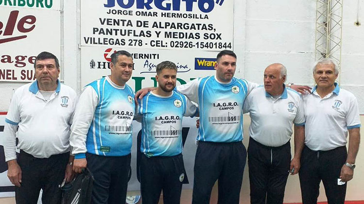 ​El equipo de Bochas de 9 de Julio se consagró Subcampeón Provincial