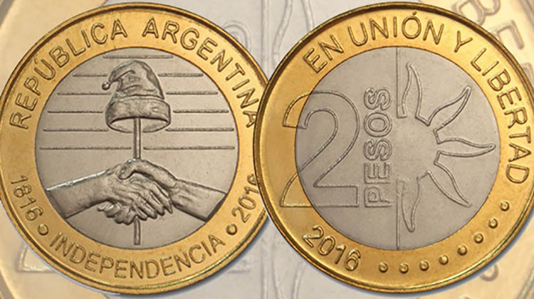 Lanzan la moneda del Bicentenario