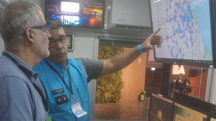 Funcionarios locales participaron de la Expo Seguridad BA