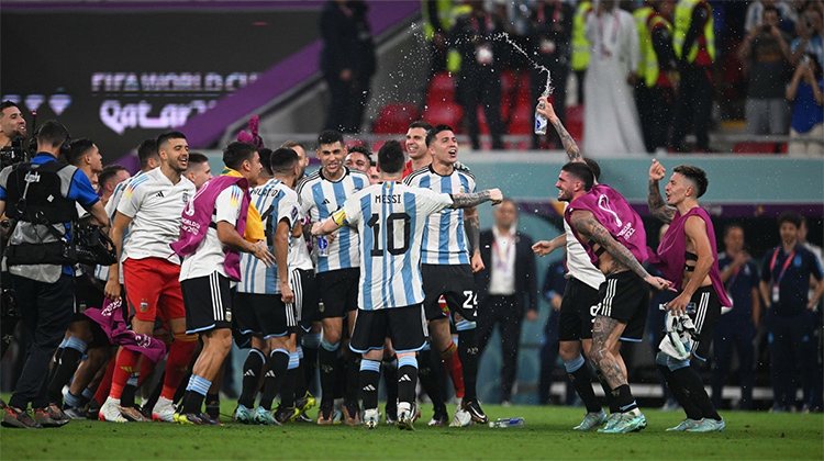 Argentina está  en Cuartos de final