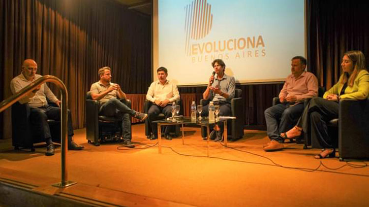 Nacho Palacios participó del lanzamiento de Evoluciona Buenos Aires