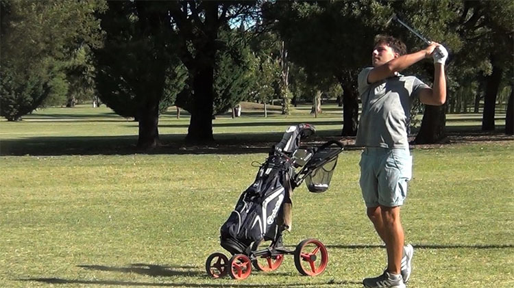 ​Miguel Sancholuz llegó al profesionalismo en el Golf