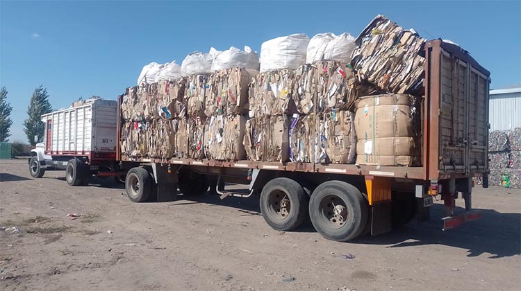 ​Nueva carga de reciclables