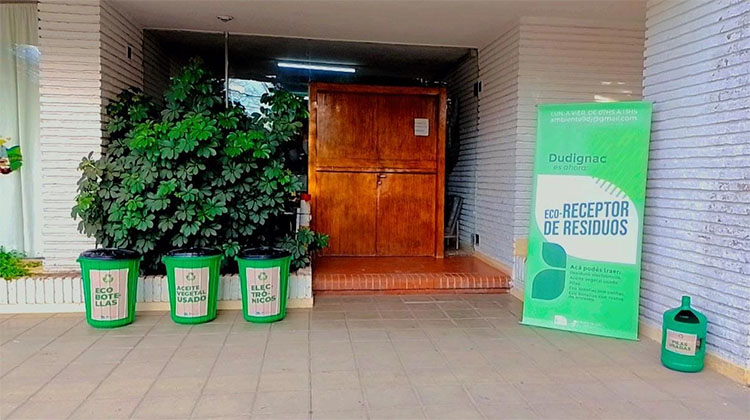 Las delegaciones municipales comienzan a tener puntos eco receptores de residuos