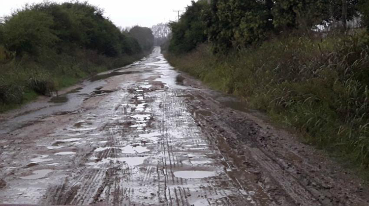 Prohibici&oacute;n en caminos rurales
