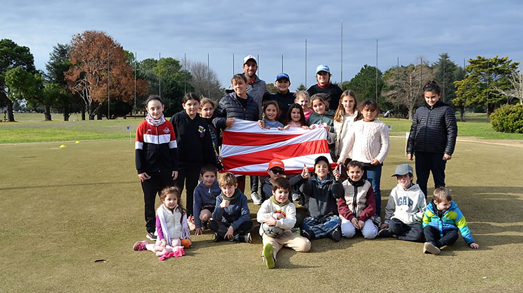 ​Juan Pablo Trofimovih deja la Escuela del Golf Club Atlético