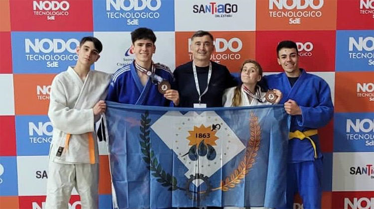 ​El Judo de Club San Martín se destacó en el Torneo Nacional Clausura en Santiago del Estero