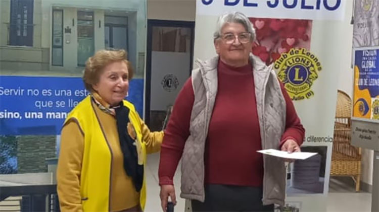 Club de Leones entreg&oacute; premios de la Rifa 