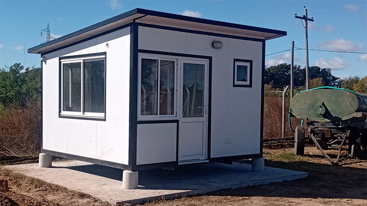 ​Obras en la playa de camiones