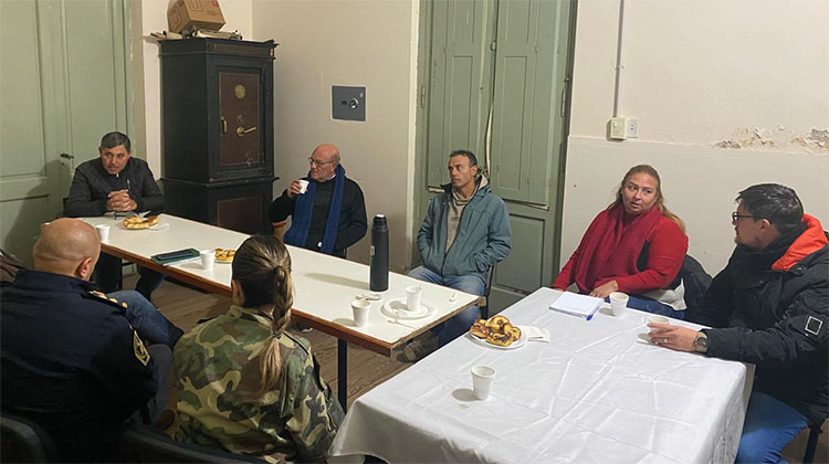 ​Reuni&oacute;n sobre seguridad en French