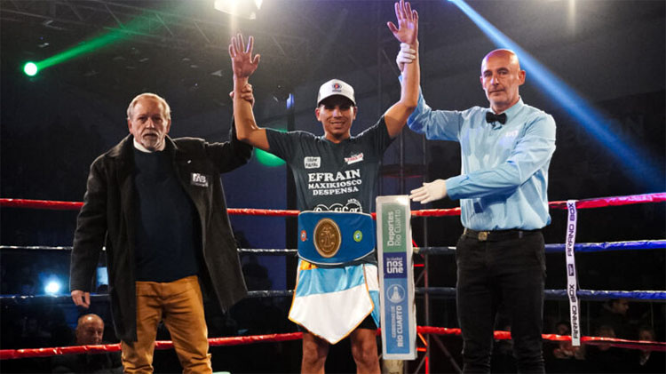 "Panterita" Rodríguez es Campeón Argentino de Boxeo