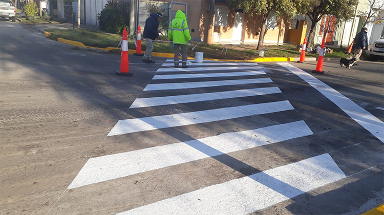 ​Tareas de demarcaci&oacute;n vial