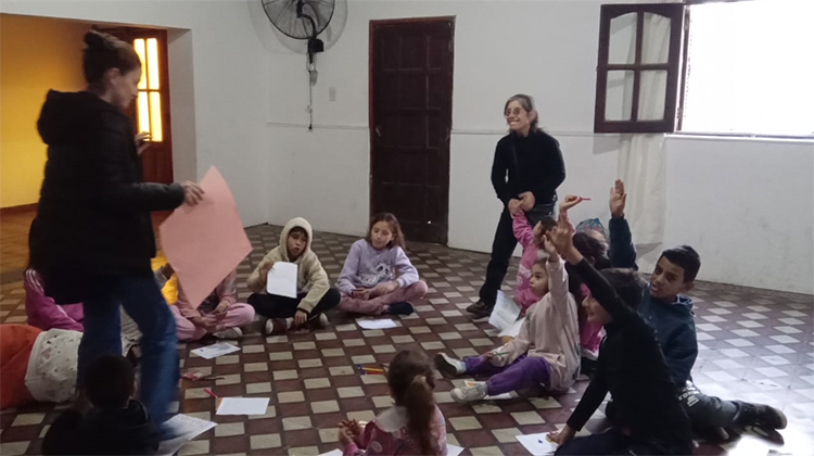 Espacio recreativo para infancias