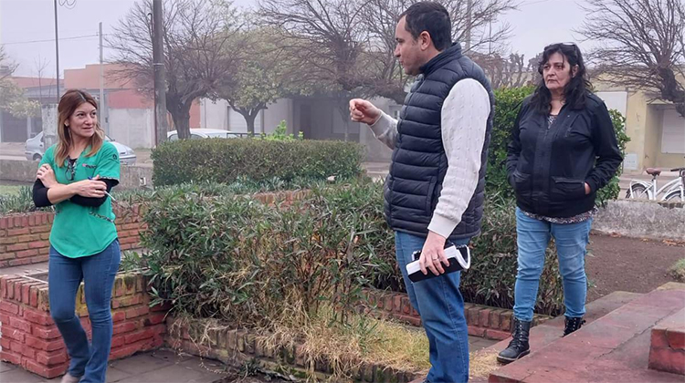 Dudignac: El municipio evalúa obras para  el Hospital y la subestación de Policía