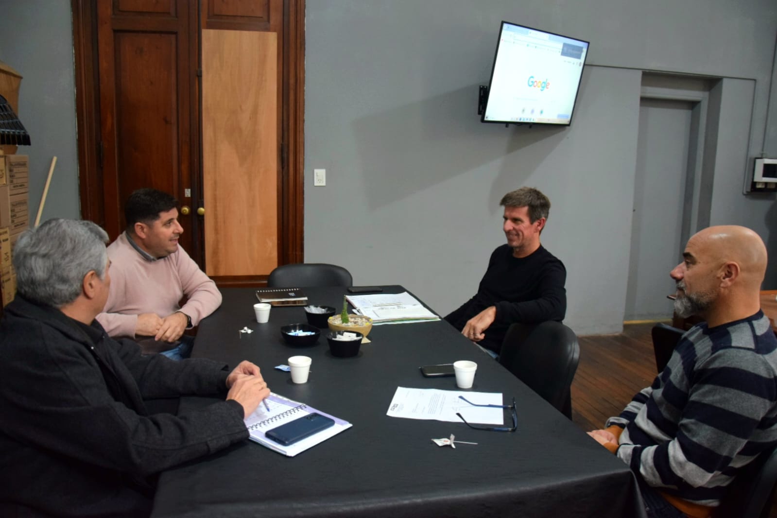 ​Reunión con autoridades del Karting del Centro