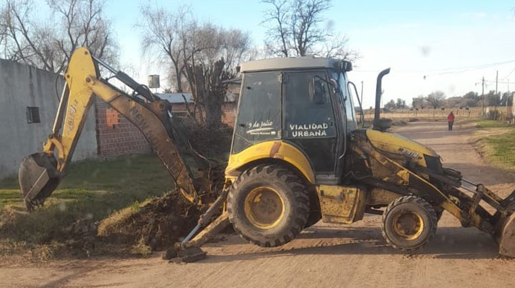 ​Trabajos en la zona de Dudignac