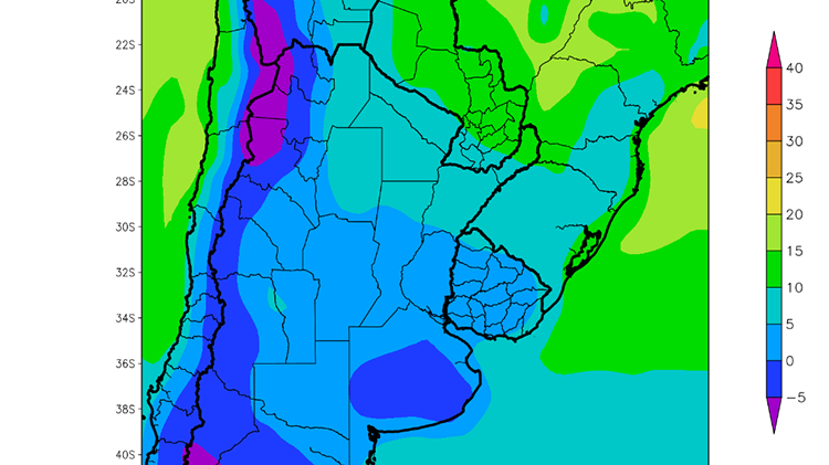 Vuelve el frío intenso pero las lluvias no