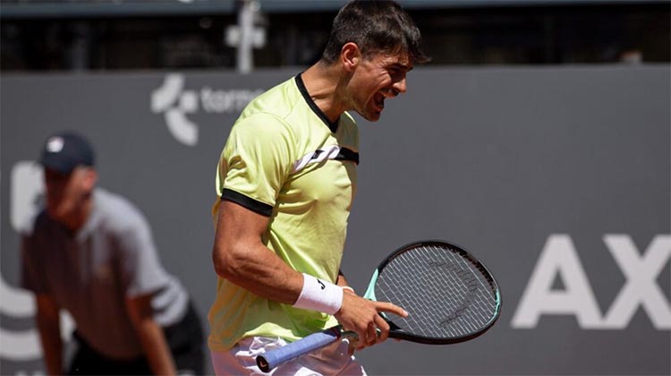 Navone no logró imponerse a Shang en Winston Salem