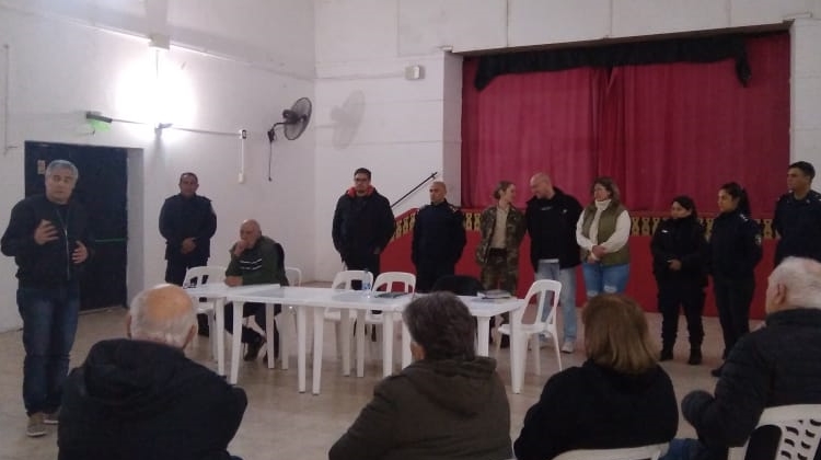 ​Quiroga: Se abordaron temáticas de seguridad y tránsito