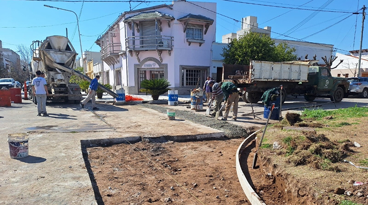 Trabajos de hormigonado