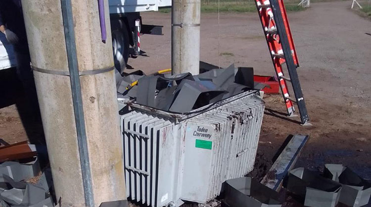 ​La CEyS denunció el robo de dos transformadores