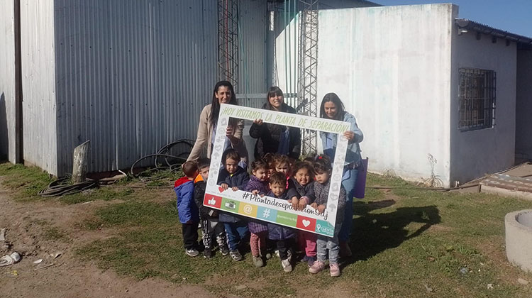 ​Visita a la planta de separación de residuos