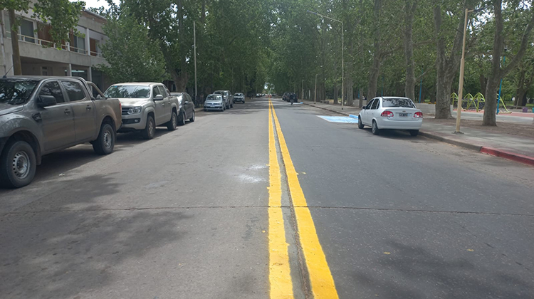 Nueva demarcación horizontal