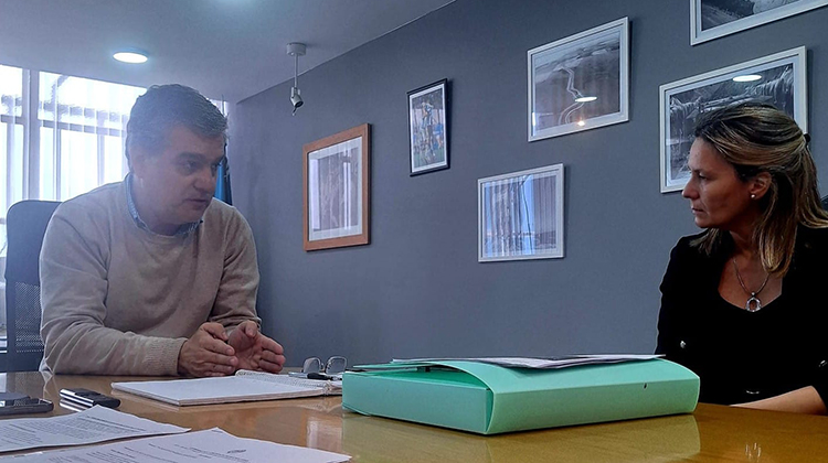 Gestiones de Gentile ante organismos provinciales