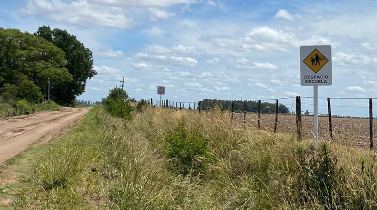 ​Se&ntilde;alizaci&oacute;n vial en la Escuela 11 de Fauz&oacute;n