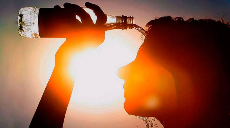 Cuidados por golpe de calor