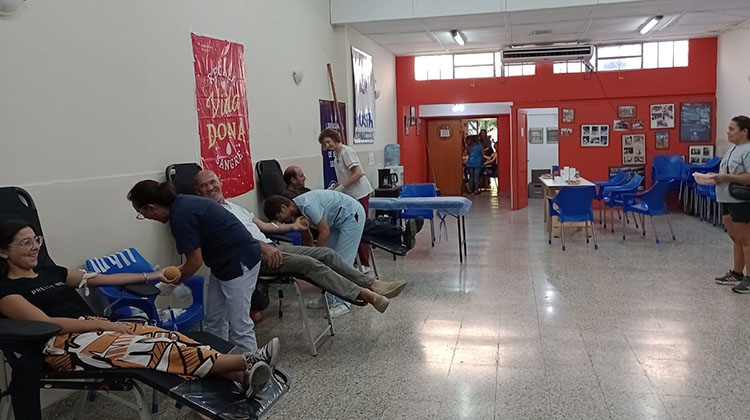 ​Primera colecta de sangre del año