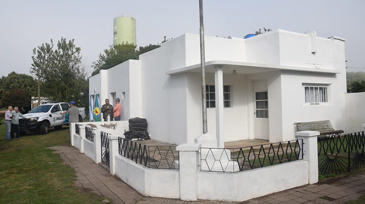 ​Quedó reinaugurado el Destacamento Policial de Patricios