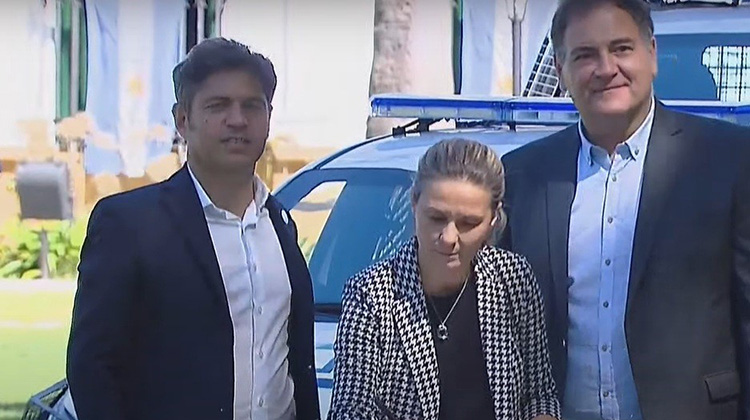 ​Gentile firm&oacute; el convenio del fondo de seguridad bonaerense