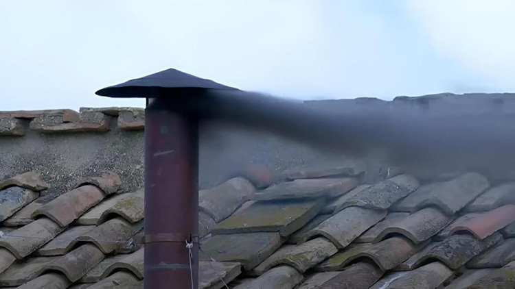 Sin papa a&uacute;n: la segunda fumata fue negra y los cardenales siguen reunidos