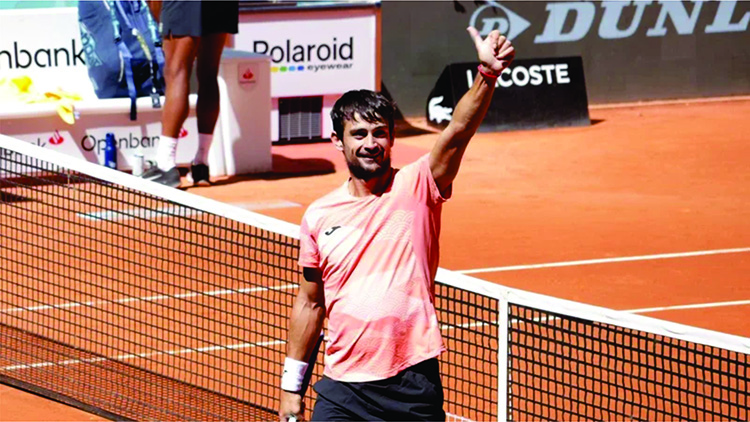 Gran debut de Navone en el Masters 1000 de Roma