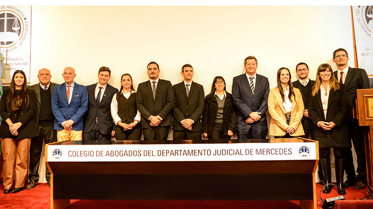 Mercedes: Nuevos matriculados en Abogac&iacute;a