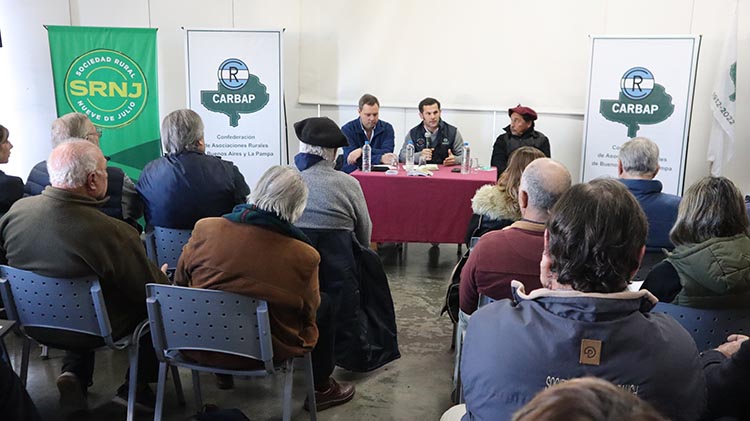 Carbap encabez&oacute; encuentro en 9 de Julio