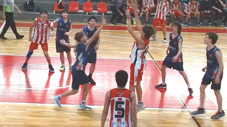 Básquetbol: triunfos de Atlético en las categorías U15 y U17