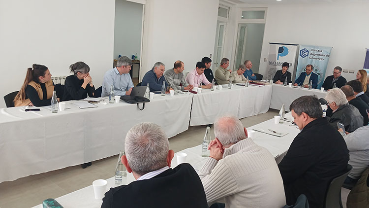 El Nucleamiento Empresarial del Noroeste se reuni&oacute; en 9 de Julio